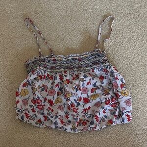 Ecote Kids Floral Camisole with Red and Yellow Accents